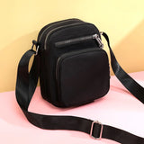 Casual Small Flap Crossbody Bag Phone Purse Waterproof Nylon