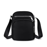 Casual Small Flap Crossbody Bag Phone Purse Waterproof Nylon
