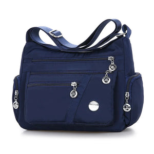 Casual Shoulder Messenger Bag Waterproof Nylon Crossbody Large Capacity Handbag