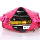 Casual Shoulder Messenger Bag Waterproof Nylon Crossbody Large Capacity Handbag