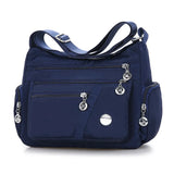 Casual Shoulder Messenger Bag Waterproof Nylon Crossbody Large Capacity Handbag