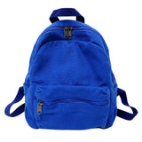 Canvas Mini Backpack For Men Women School Bag