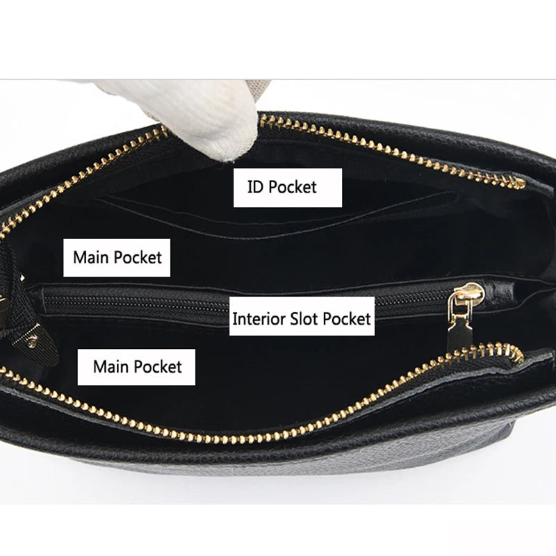Retro Leather Shoulder Bag