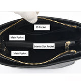 Women Leather Bucket Vintage Tote Shoulder Bag
