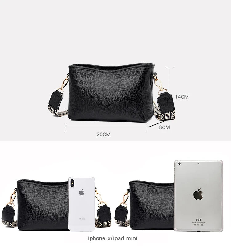 Retro Leather Shoulder Bag