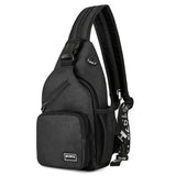 Casual Small Backpack Women Girls Chest Bag Earphone Hole Female Crossbody Pack