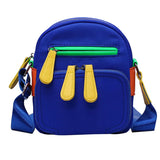 Women's Casual Small Square Bag with Wide Shoulder Strap