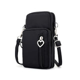 Small Shoulder Bag Women Cell Phone Pocket Waterproof Nylon Handbag