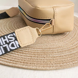Small Square Shoulder Bag For Women PU Leather Crossbody Lady Handbag