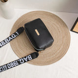 Small Square Shoulder Bag For Women PU Leather Crossbody Lady Handbag