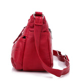 Womens Soft Leather Crossbody Bag