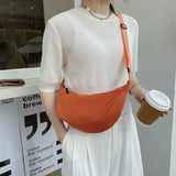 Casual Nylon Hobos Bag Large Capacity Travel Shoulder Crossbody Bag