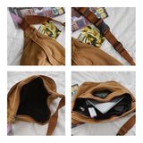 Solid Fanny pack Waist Bag Unisex Crossbody Chest Bags Hip hop Canvas Belt Bag