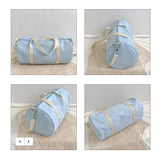 Casual Sports Style Nylon Fitness Bag Large Capacity Waterproof Handbag