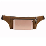 Casual Canvas Waist Pack Anti-theft Chest Bag for Men and Women