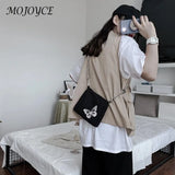 Casual Streetwear Crossbody Bag Women Butterfly Reflective Small Shoulder Handba