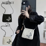 Casual Streetwear Crossbody Bag Women Butterfly Reflective Small Shoulder Handba