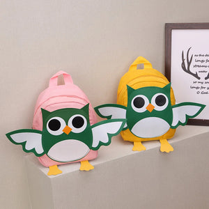 Girls Owl Wings Small Rucksacks Casual Kids Handbag