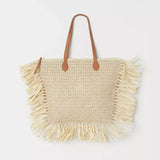 Tassel Straw Bag Paper Woven Women Shoulder Bags Lady Handbags