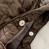 Nylon Women Clutch Handbag Quilted Shoulder Tote Solid Large Capacity