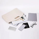 Women's Canvas Tote Bag for Work Laptop Tablet Document