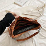 Vintage Soft Leather Tote Bag for Women