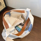 Casual Tote Canvas Large Capacity Women Handbags Shoulder Bags Lady Shopper Bag