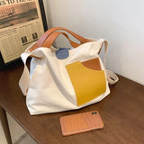 Casual Tote Canvas Large Capacity Women Handbags Shoulder Bags Lady Shopper Bag