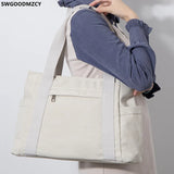 Canvas Tote Bags for Women Ladies Handbags Shoulder Bag Women