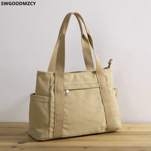 Canvas Tote Bags for Women Ladies Handbags Shoulder Bag Women