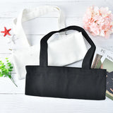 Casual Canvas Tote Shoulder Bag for Women - Ecofriendly DIY Painting Handbag