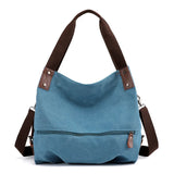 Casual Tote Women Handbag Shoulder Crossbody Bags Canvas High Capacity Ba