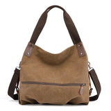 Casual Tote Women Handbag Shoulder Crossbody Bags Canvas High Capacity Ba