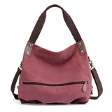 Casual Tote Women Handbag Shoulder Crossbody Bags Canvas High Capacity Ba