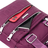 Nylon Shoulder Bag Waterproof Handbag Versatile Zip Crossbody Bolsa Feminina