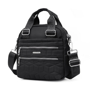 Nylon Shoulder Bag Waterproof Handbag Versatile Zip Crossbody Bolsa Feminina