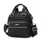 Nylon Shoulder Bag Waterproof Handbag Versatile Zip Crossbody Bolsa Feminina