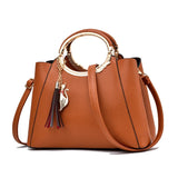 Casual Trapeze Women Crossbody Bags Matte Leather Messenger Bag