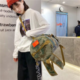 Casual Travel Backpack Rucksack Vintage Laptop Bucket Bagpack Canvas Backpacks