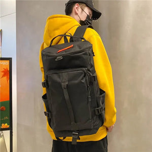 Casual Travel Backpack Rucksack Vintage Laptop Bucket Bagpack Canvas Backpacks