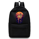 Astronaut Print Travel Backpack Student School Bag Laptop Bag