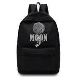 Astronaut Print Travel Backpack Student School Bag Laptop Bag