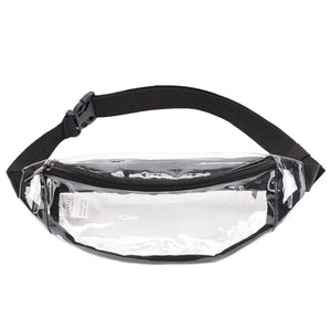 Women's Clear Sling Chest Pouch Waist Pack Crossbody Purse