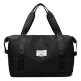 Portable Waterproof Zipper Handbag Student Luggage Storage Bag