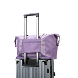 Portable Waterproof Zipper Handbag Student Luggage Storage Bag