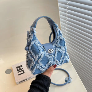 Casual Travel Hobo Bags Women Shoulder Crossbody Bag Female Underarm