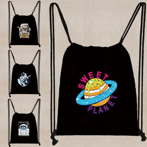 Casual Travel Portable Fold Mini Double Shoulder Bag