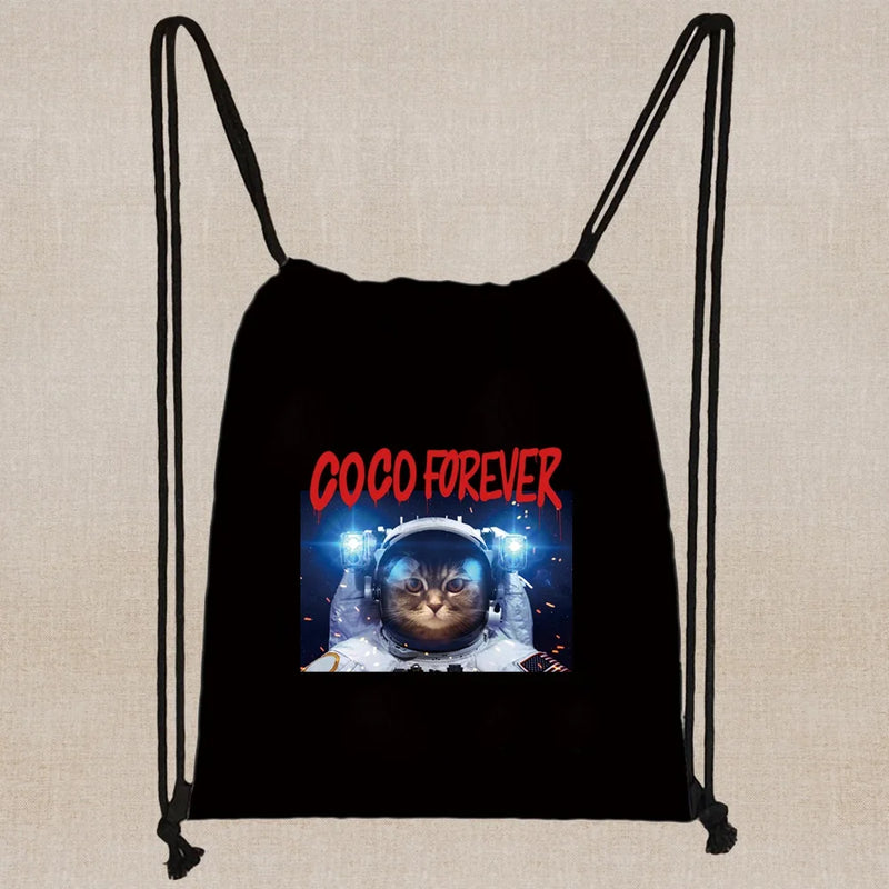 Casual Travel Portable Fold Mini Double Shoulder Bag