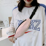 Solid Travel Bag Chest Pack Money Waist Bag