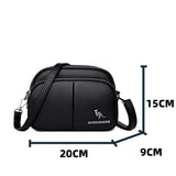 Small Retro Solid Pu Leather Flap Shoulder Bag